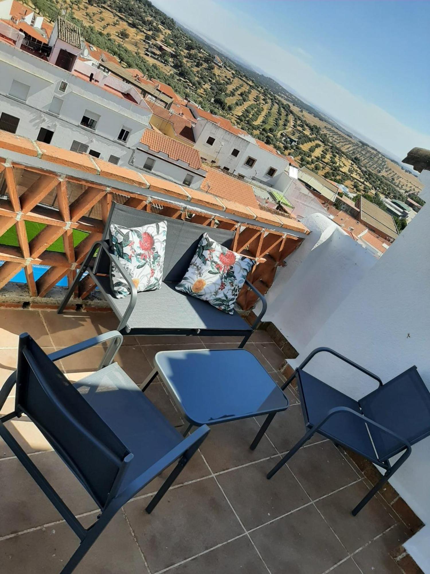 La Martela De Segura Apartamento Rural Piscina Segura de León Exterior foto